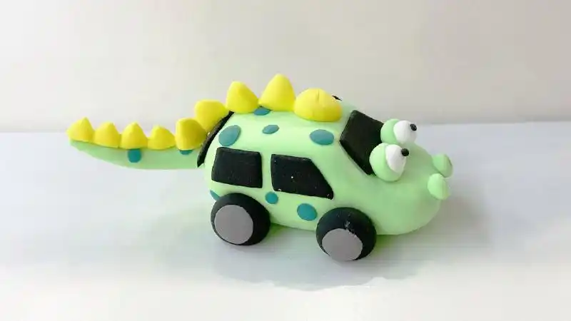 粘土怎么做小汽车