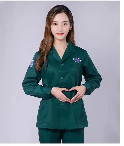 120急救服短袖加反光条社区卫生隔离衣手术室icu急诊长袖分体套装