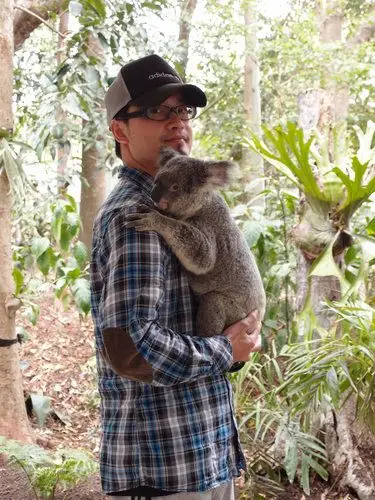 【老澳客的旅行玩乐日记】来布里斯本跟无尾熊爱的抱抱—龙柏动物园