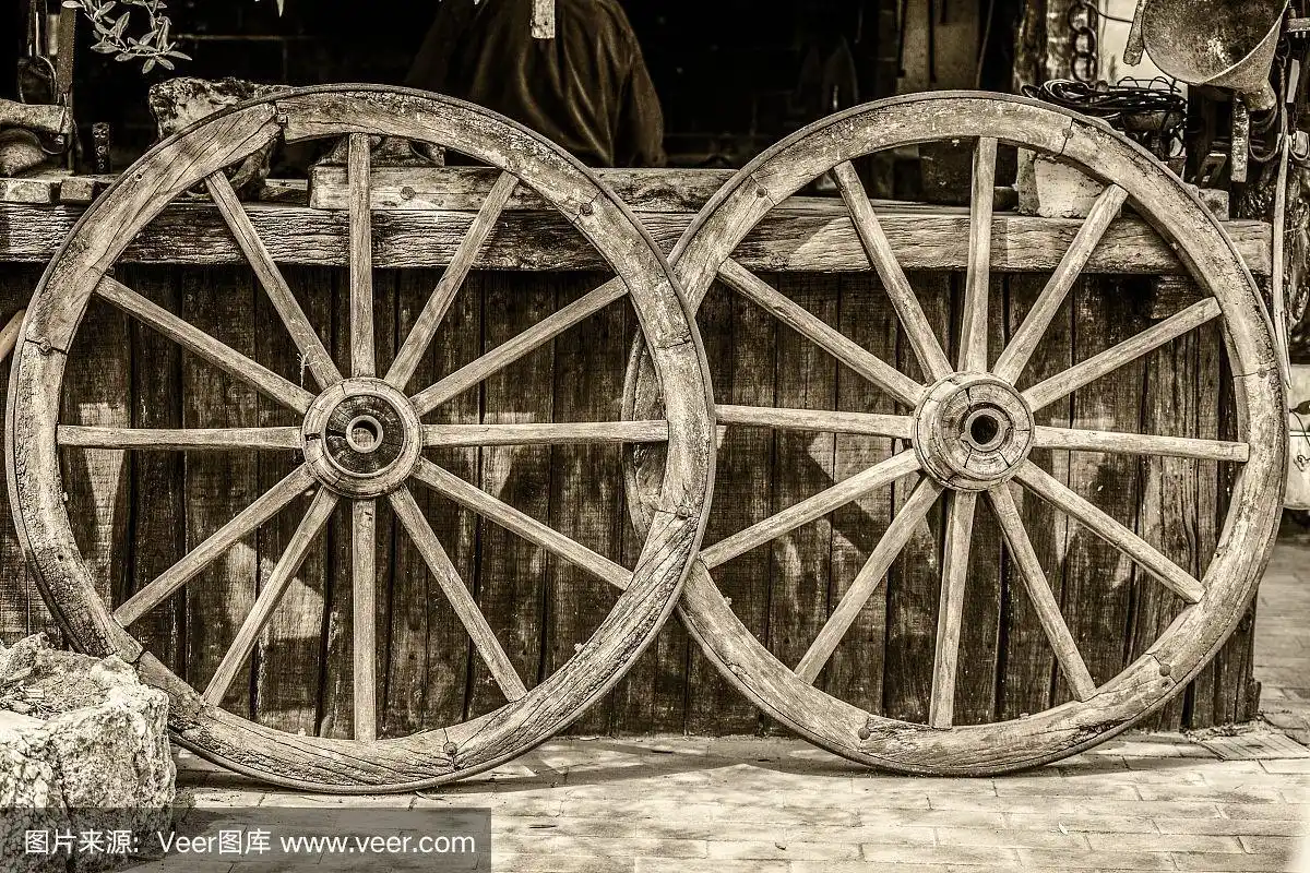 马车轮,车轮,马车,水平画幅,古代