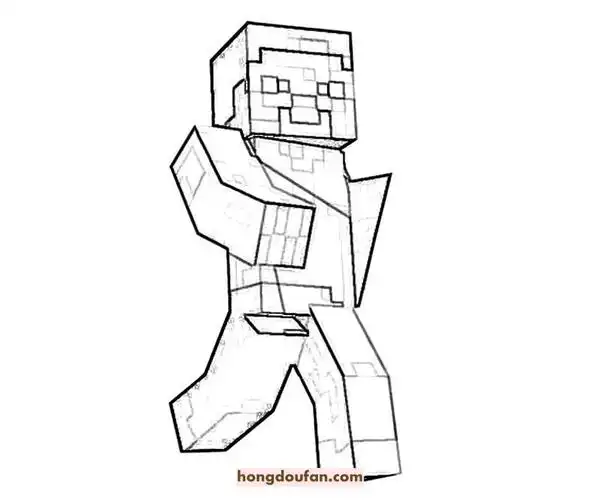 创建属于自己的世界的填色图片免费下载-红豆饭小学生简笔画大全