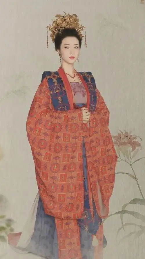 张贵妃·霞帔74清平乐剧照·徽柔公主·霞帔霞帔在宋代也用作悸衣
