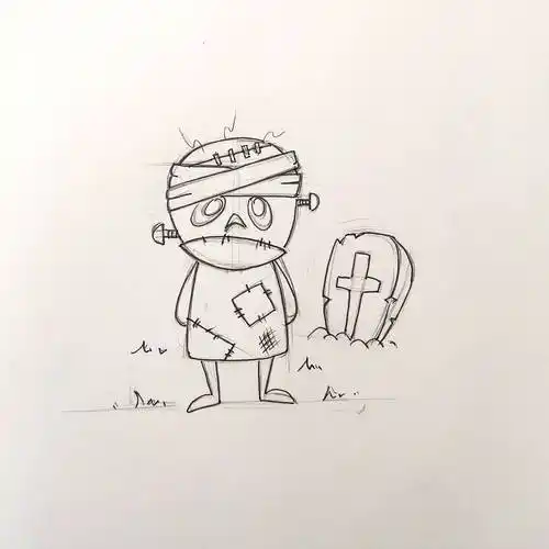 画师戳戳教你画僵尸小可爱