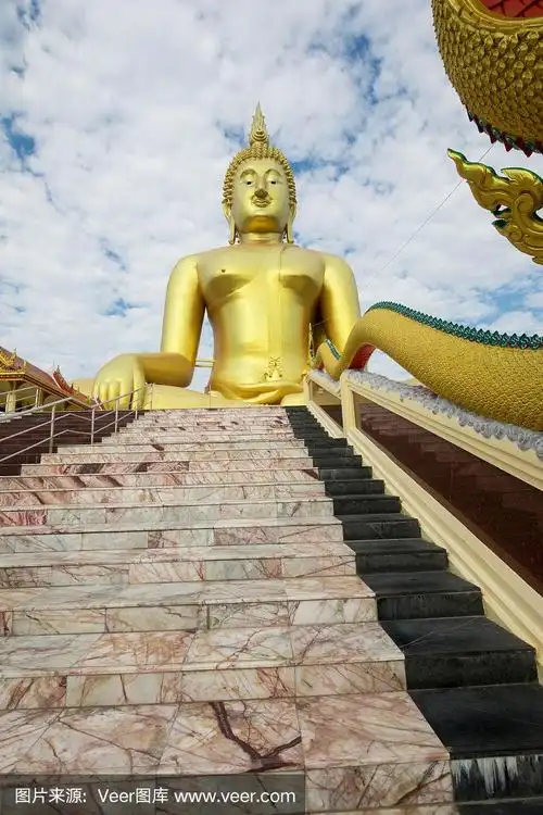 泰国大佛雕像.大金座佛