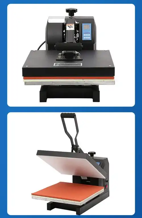 高压平板印号机t恤烫印机 热转印机器38*38烫钻机直压烫画机diy机