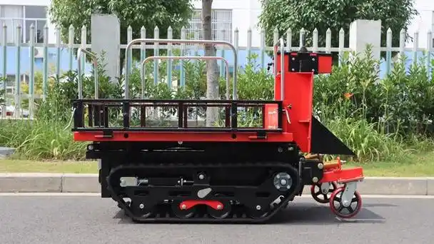 采摘樱桃和车厘子神器——电动履带果园采摘作业运输车