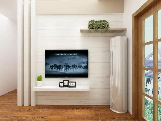 求问2.8米宽小电视背景墙,怎么设计?