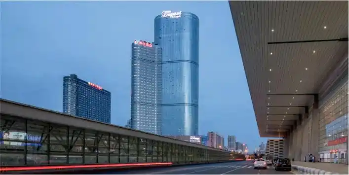 luxury and cozy guest rooms with great view of the city