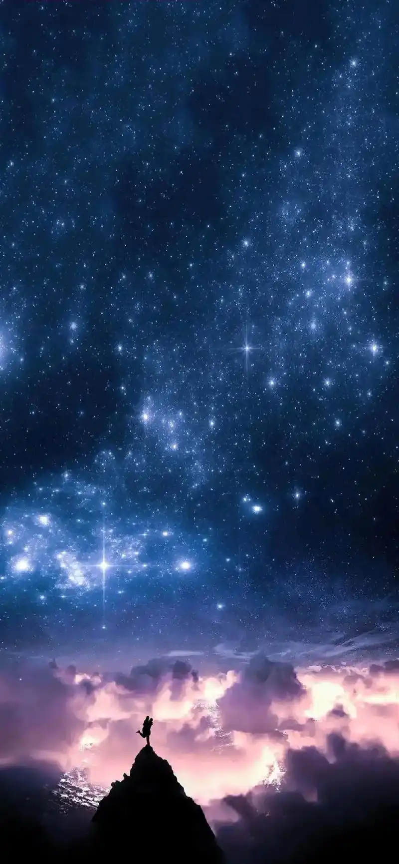 我携满天星辰赠予你,仍觉满天星辰不及你.#星空壁纸#唯美星空 - 抖音