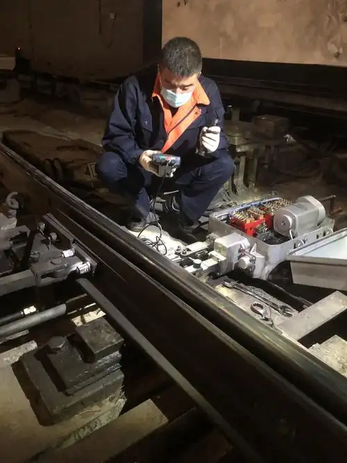 对转辙机检查测试拉力