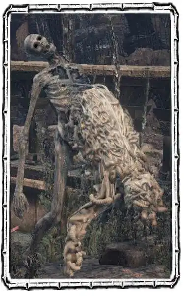 这种东西大量盘踞于教会外的墓地和地牢之中,体内已经被蛆虫占据并在