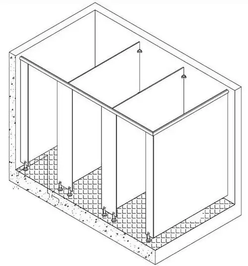 卫生间隔断安装方法和步骤介绍