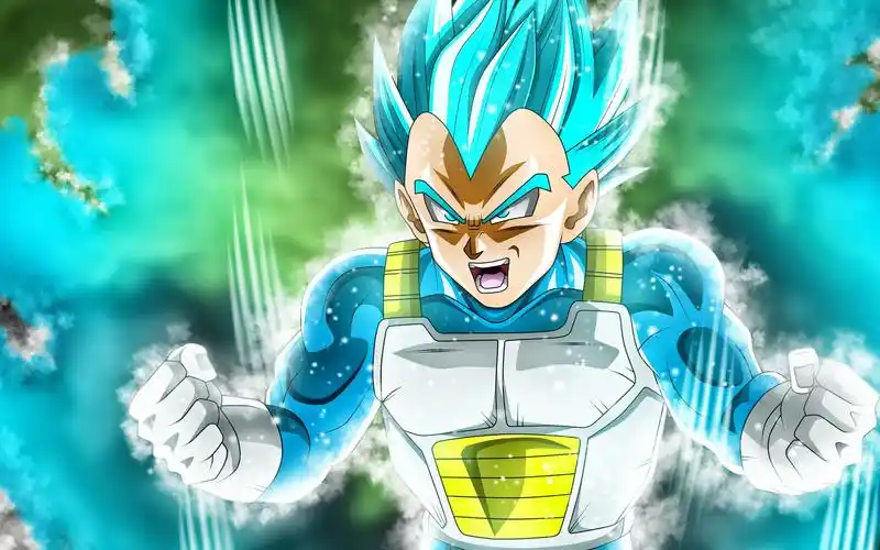 龙珠超中贝吉塔深蓝和自在极意其实是一个等级!