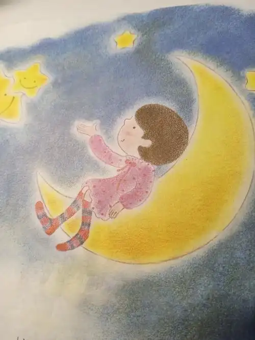 《小小的船》弯弯的月儿小小的船,小小的船儿两头尖.