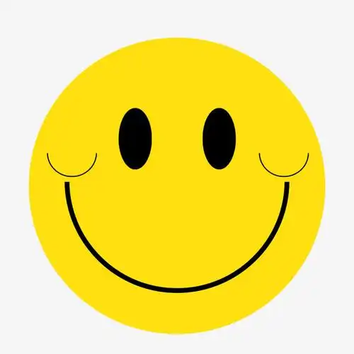 小黄脸微笑脸免抠素材免费下载_觅元素51yuansu.com