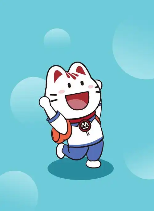 一组小招喵学生形态