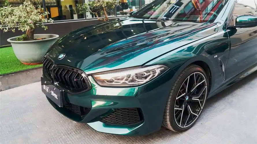 宝马840i 英伦绿 车身改色_搜狐汽车_搜狐网