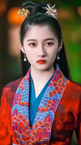 关晓彤《我就是这般女子》壁纸来了,红妆嫁衣美人如婳超漂亮的说