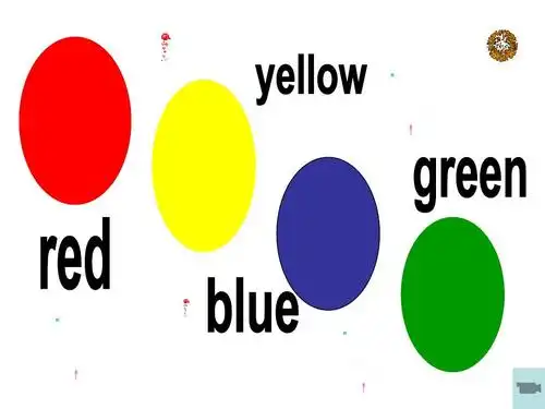 幼儿英语 颜色和动物ppt