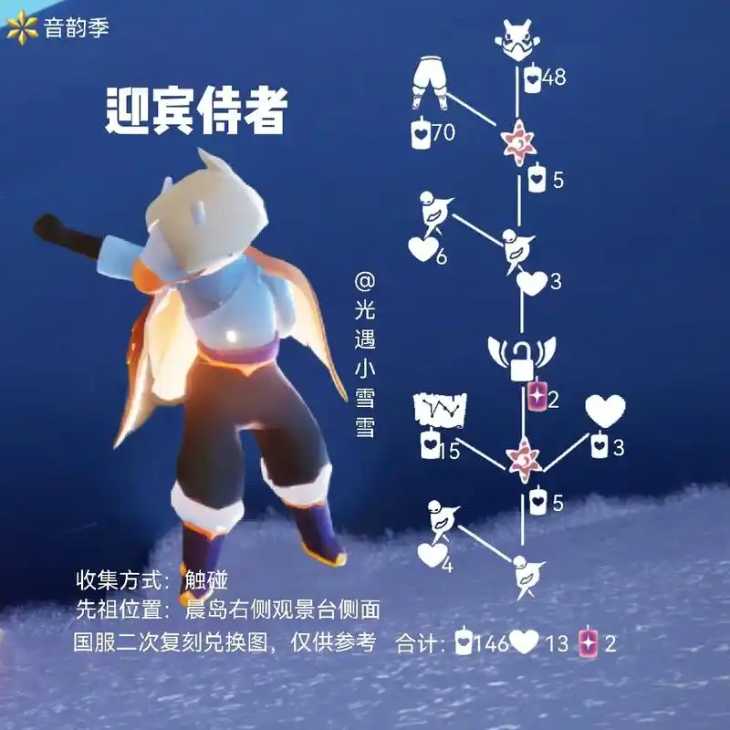 5月19日复刻音韵季迎宾侍者兑换图#光遇迎宾侍者复刻 #复刻 - 抖音