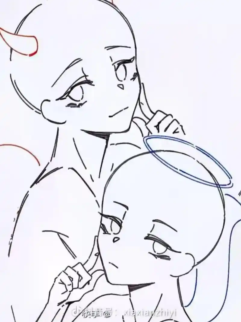 fyp #指绘 #模板 #自设 #oc   你的诞生,犹如 - 抖音