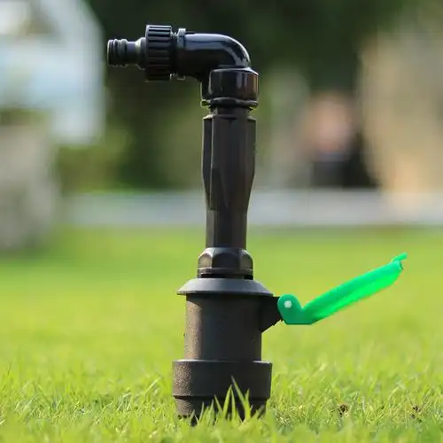 园林快速取水阀绿化取水器地插小区草坪水管工程塑料接头钥匙杆