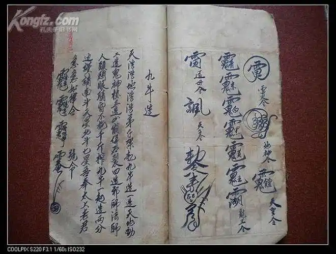 【图】符箓~~~咒语~~真傅~~ 张天师祛邪驱妖符秘>.