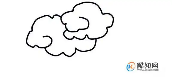 简笔画美丽的云朵优质