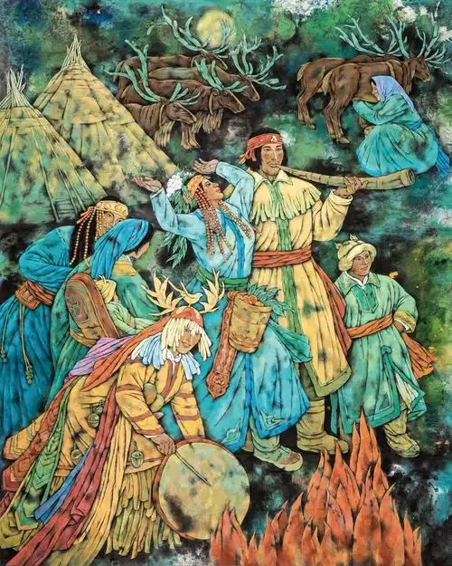 侯国良《岁月·回忆·思考》连环画130x400cm   曹香滨