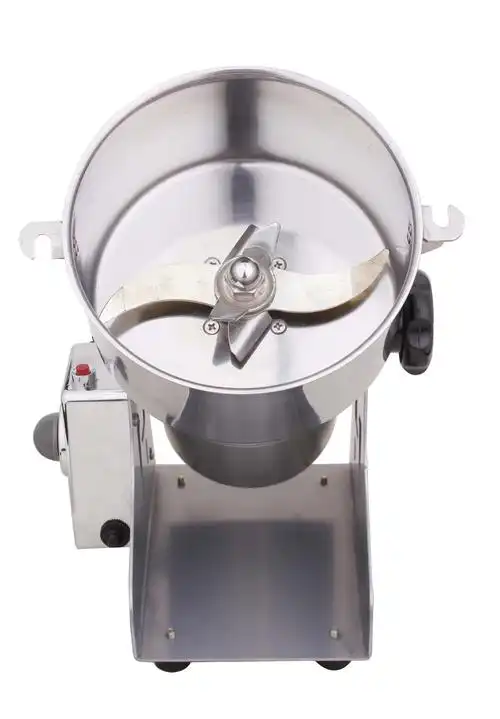 运邦500克小钢磨三七打粉机超细磨粉机家用电动粉碎机小型打碎机