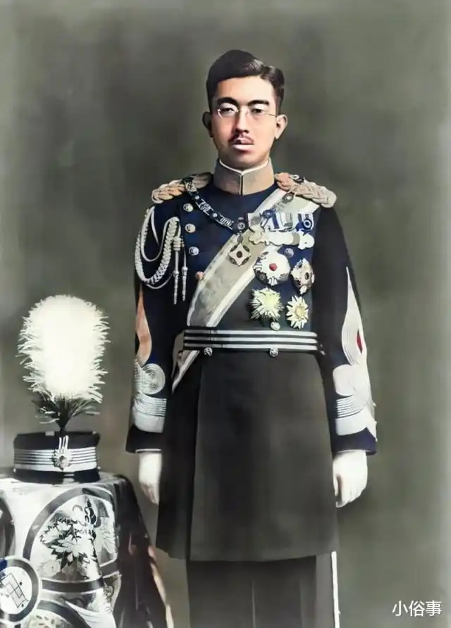 令人感到惊奇的照片,被俘虏的日本人,年轻的裕仁天皇