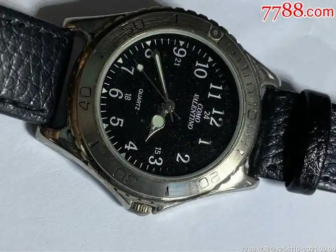 意大利品牌comovalentino华伦天奴石英运动男表夜光指针表盘38mm_手表