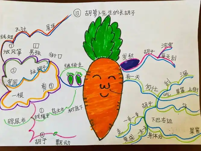 思维之导向 学习之蓝图 ————记宜川县城关小学三年级学生思维导图