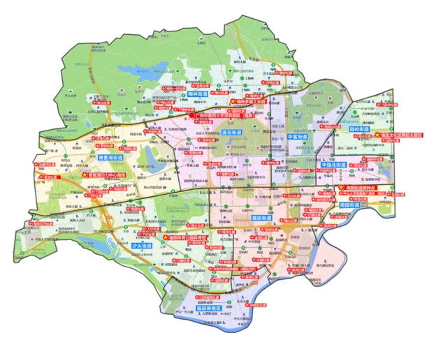 2021年8月25日深圳市福田区新冠疫苗接种安排