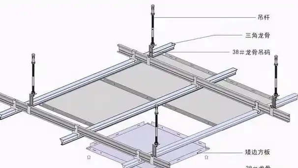 扣板式的吊顶怎么拆?了解清楚安装原理,想拆哪块拆哪块