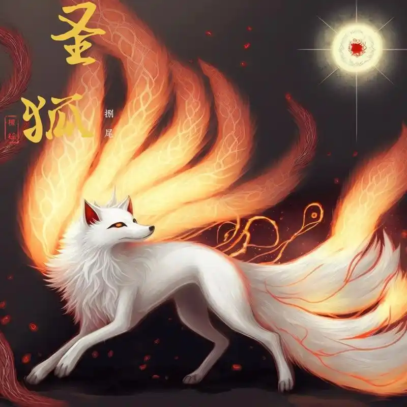 九尾狐的进化之路 九尾狐仙1尾-9尾图片,超级漂亮!