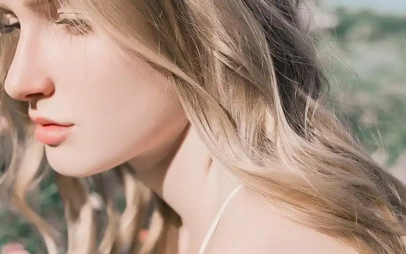 欧洲性感的长发小姐姐,欧美-美女图片