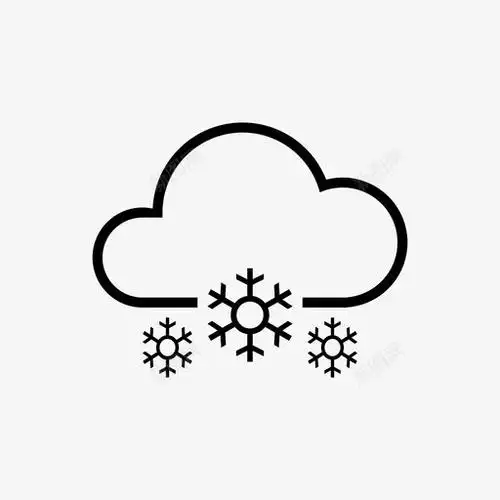 雪天气图标