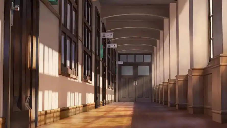 学校走廊