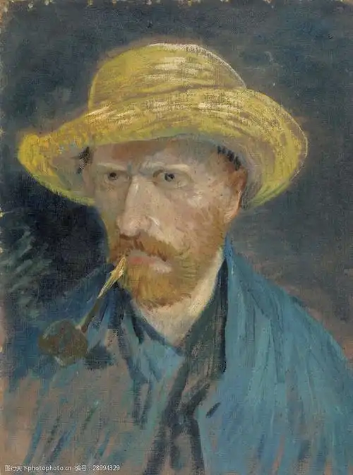 人物画像装饰画复古油画