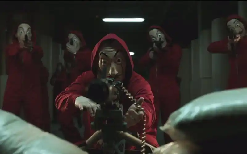 纸钞屋世界上最赚钱的工作莫过于在印钞大楼印钞票