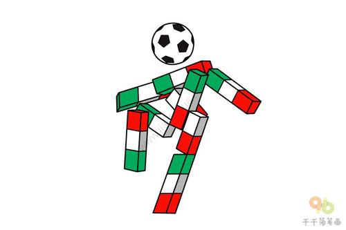 意大利世界杯吉祥物简笔画教程