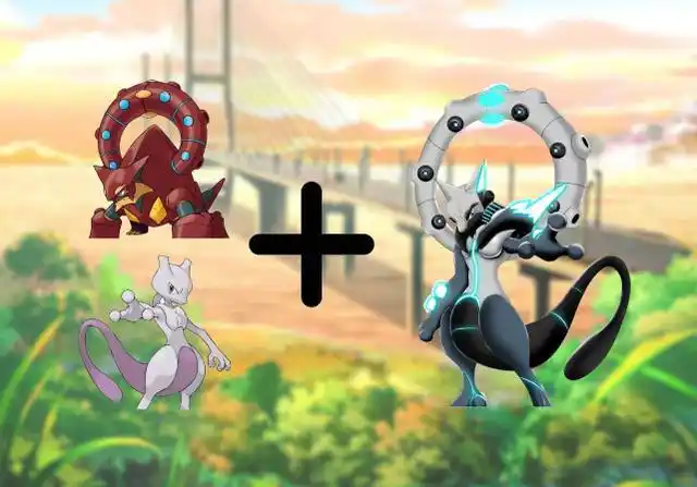 宝可梦融合后是什么形象?固拉多堪比撒旦,超梦更加霸气