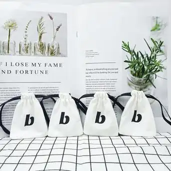 工厂直销帆布束口袋香薰蜡礼品袋小样护肤品旅行包便携印logo拿样