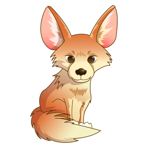 大耳狐简笔画幼儿卡通六尾狐彩色简笔画简笔画妲己魅力之狐 简单好学