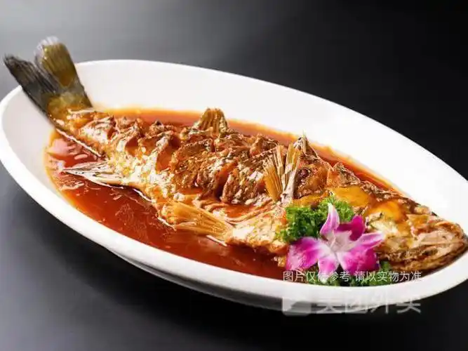 红烧鲁子鱼图片