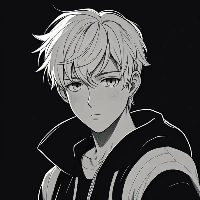 94高冷伤感男生黑白头像94 这组头像,透露着一种无法言说的高冷与