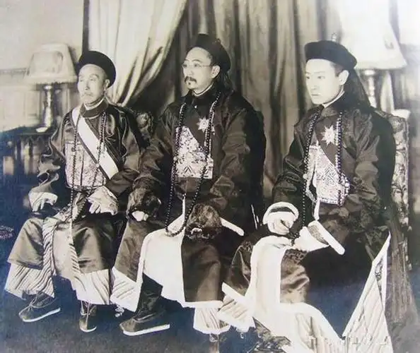 晚清皇室老照片王子公主都长成了这样看来血统还是很重要