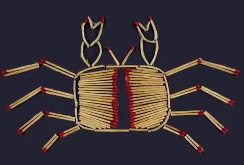 亲子手工-火柴棒拼图