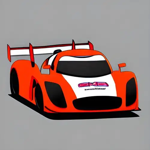 赛车简单又好看简笔画